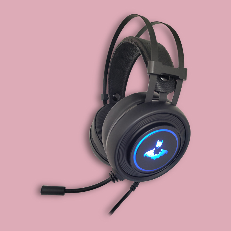 High Quality LED Lighting Wired 3.0 USB Gaming Headphones